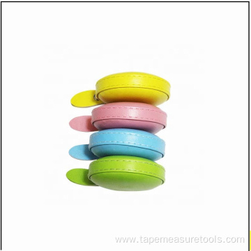 promotional leather round tailor tape measure